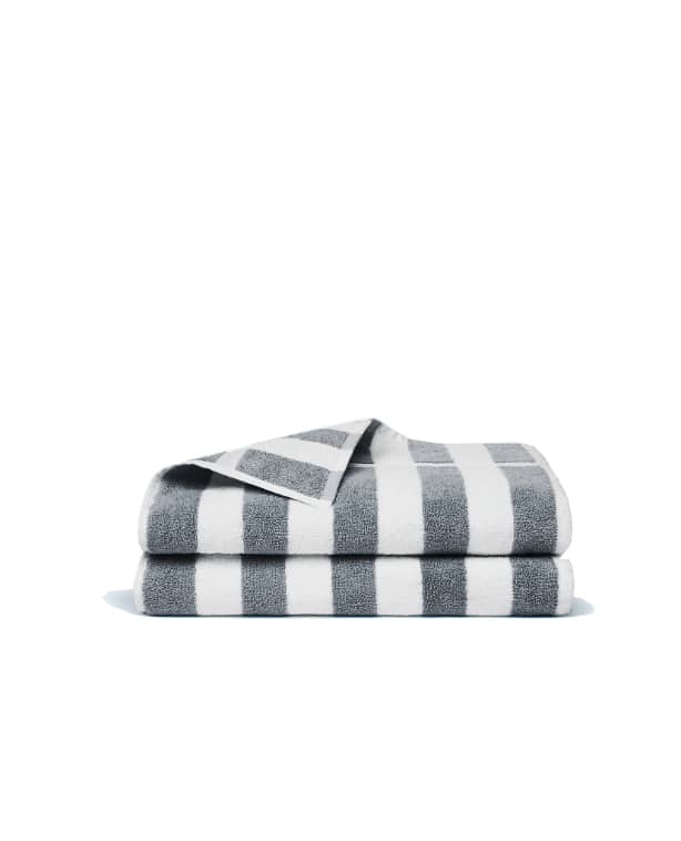 STRIPED POOL TOWEL