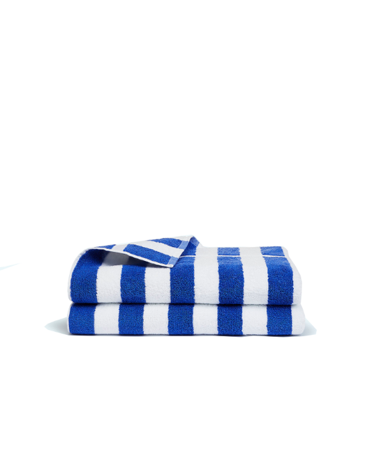 STRIPED POOL TOWEL