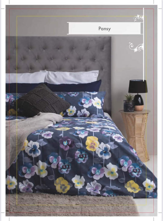 PANSY 144TC DUVET COVER