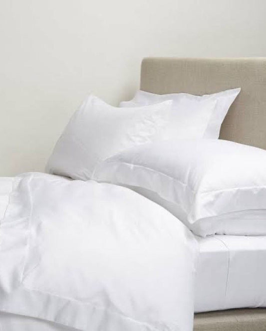 WHITE 200TC OXFORD DUVET COVER