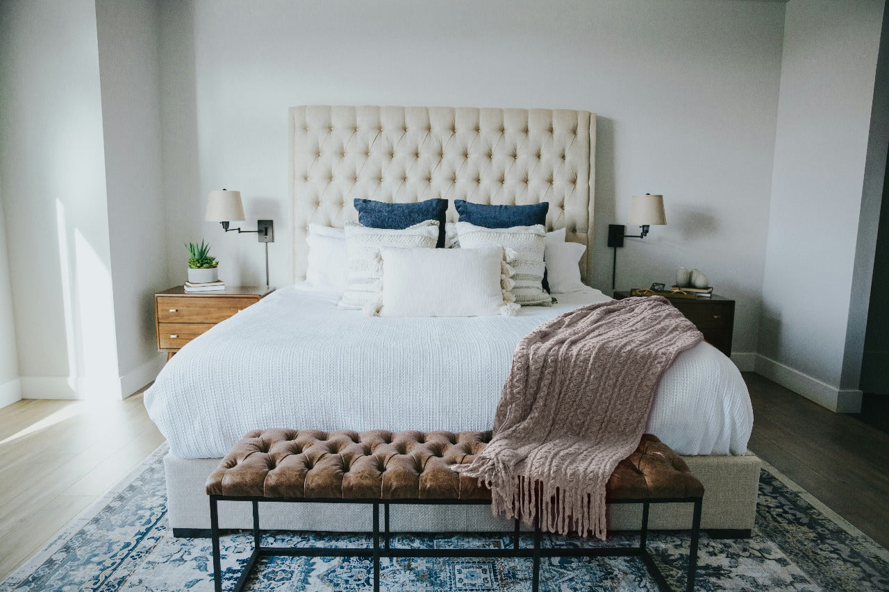 HORROCKSES JERSEY KNIT THROW